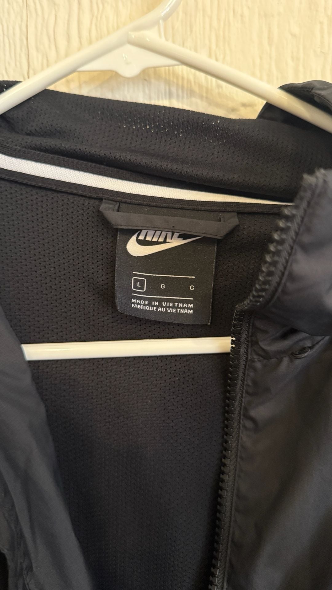 Nike Windrunner Hooded Jacket Size L Black 3