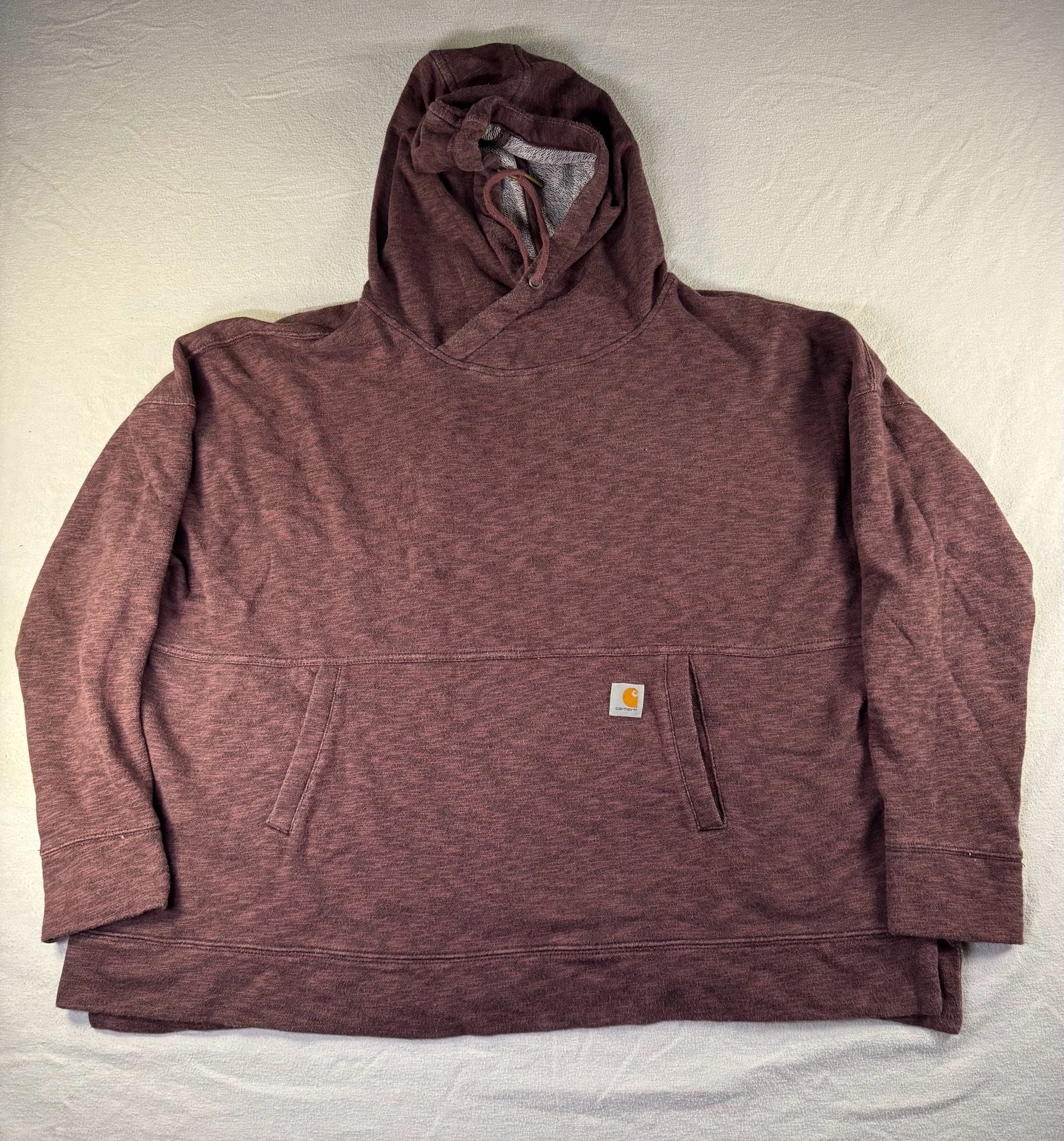 Carhartt Relaxed Fit Pullover Hoodie Size 2X (20W/22W) Plum Purple 2