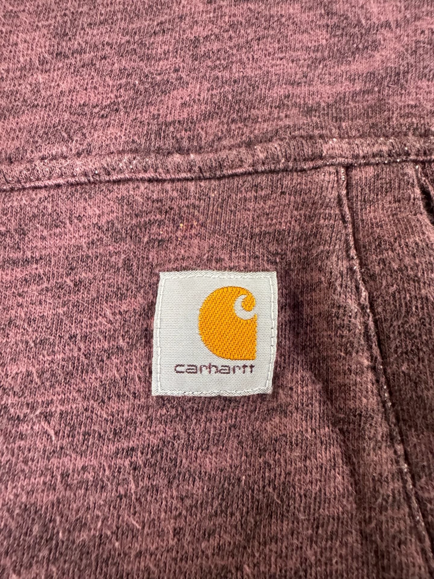 Carhartt Relaxed Fit Pullover Hoodie Size 2X (20W/22W) Plum Purple 3