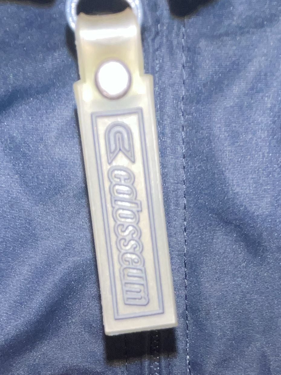 Colosseum Syracuse Jacket Size XL Blue Orange Full Zip 3