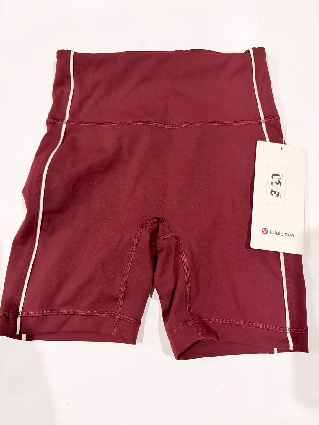 Lululemon Wunder Train No-Line Piped HR Short 6 Size 4 7