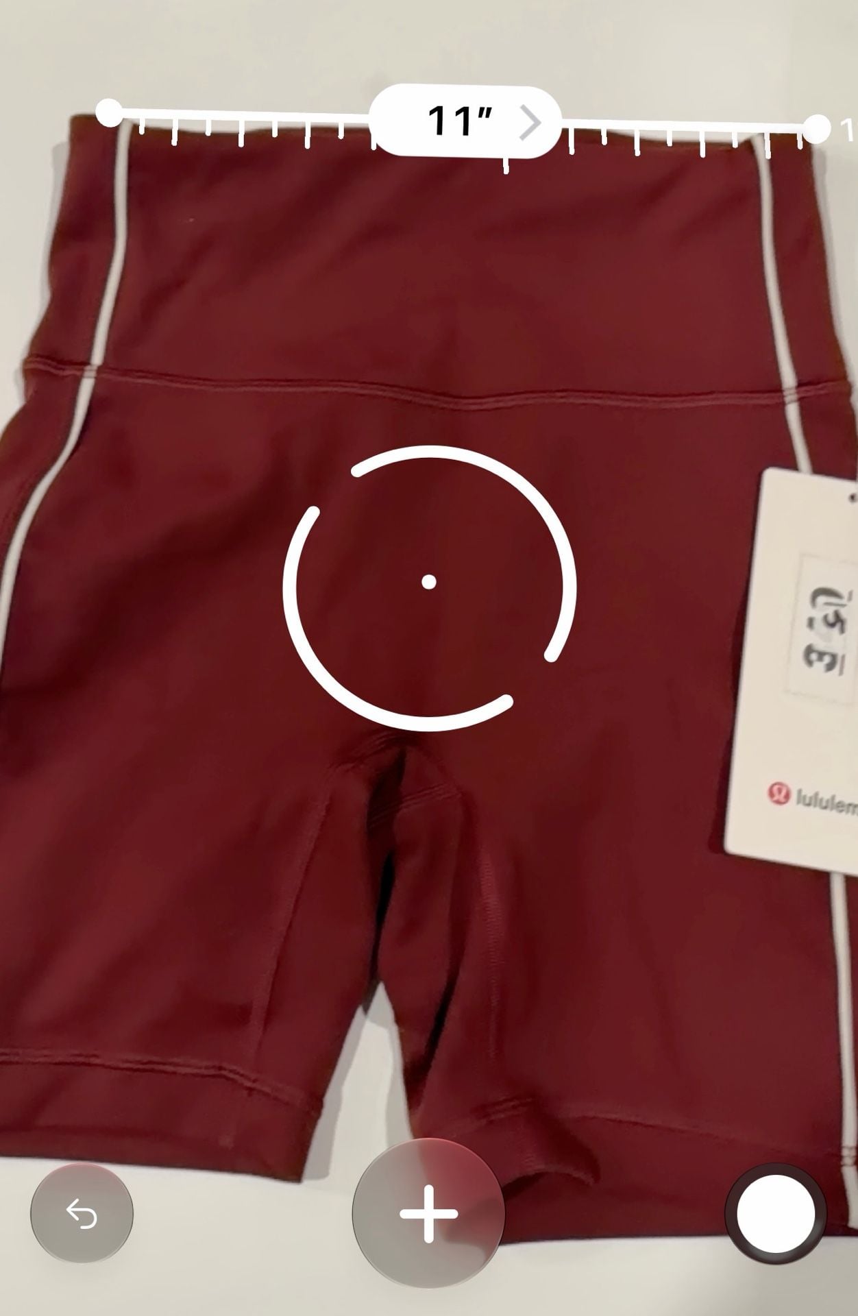 Lululemon Wunder Train No-Line Piped HR Short 6 Size 4 8