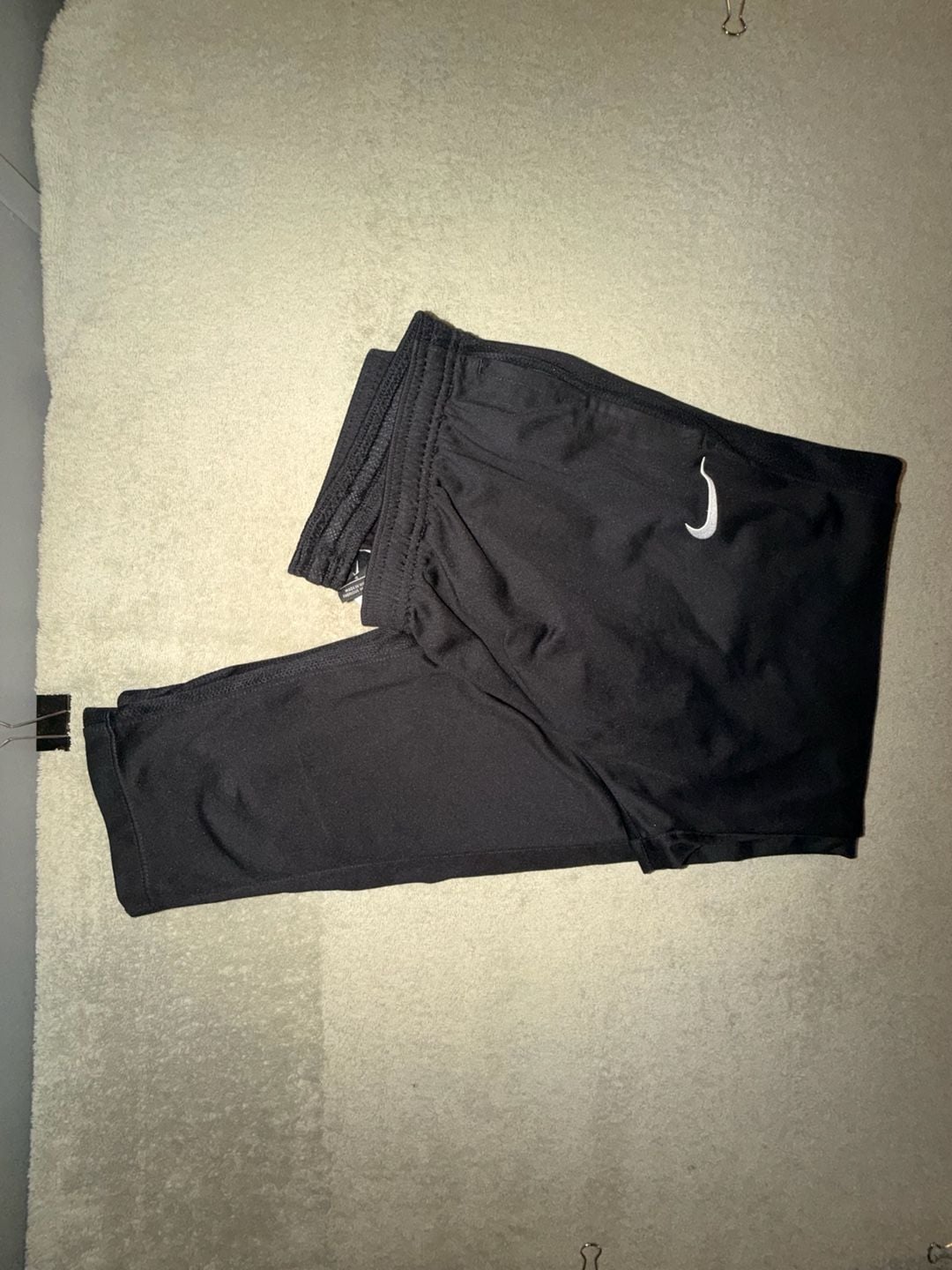 Nike Dri-FIT Athletic Pants Size L Black Track Pants 7