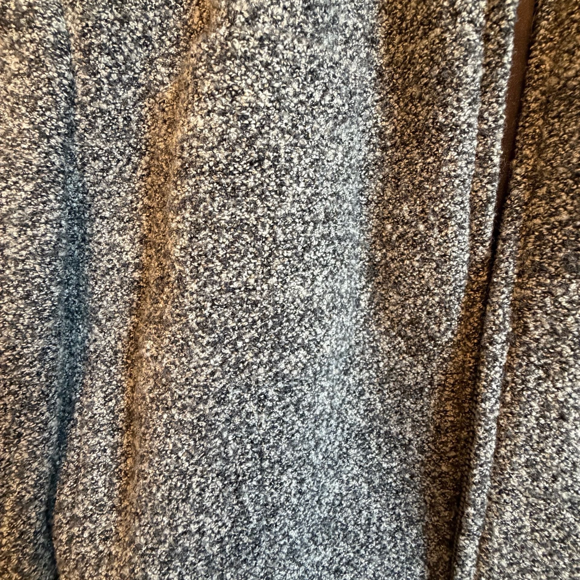 Jones New York Wool Blend Jacket Size 6 Gray Tweed Full Zip 4