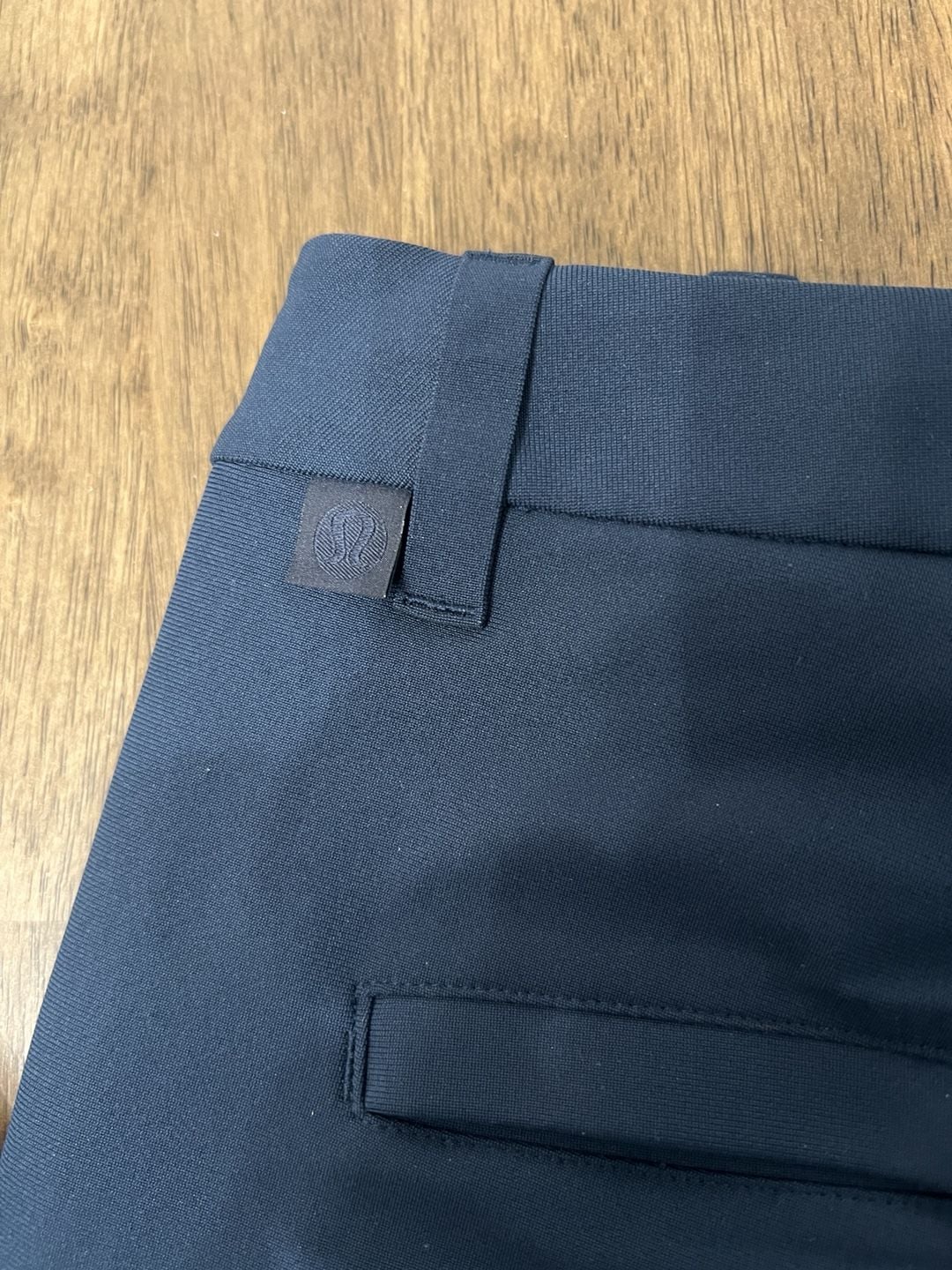 Lululemon ABC Pants Size 35 Blue Performance Casual Trousers NWOT 3