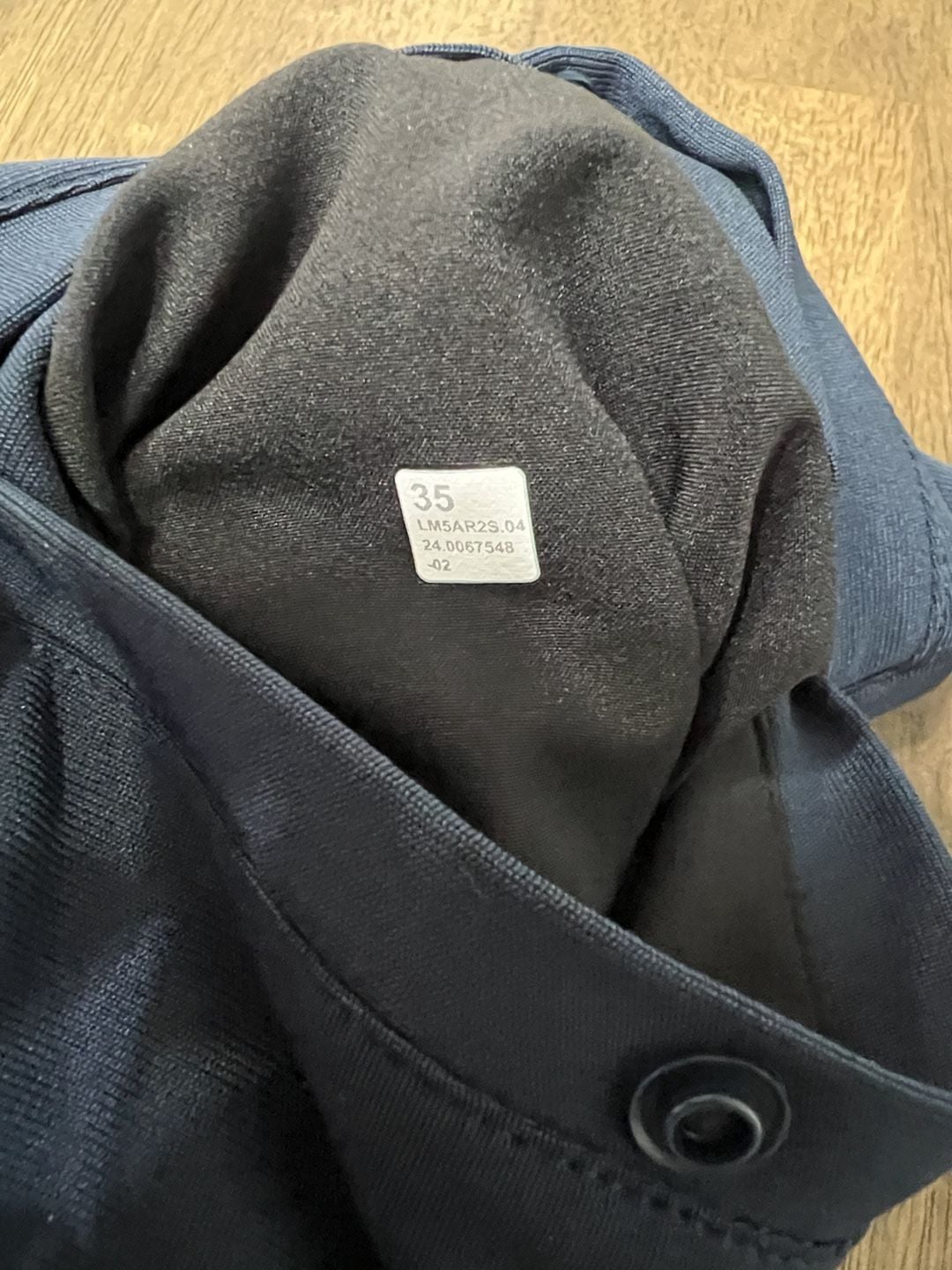 Lululemon ABC Pants Size 35 Blue Performance Casual Trousers NWOT 4