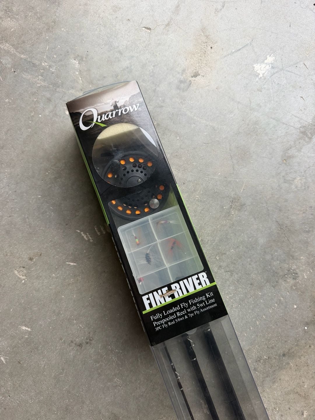 Brand New Quarrow Fine River Fully Loaded Fly Fishing Kit FR56 1