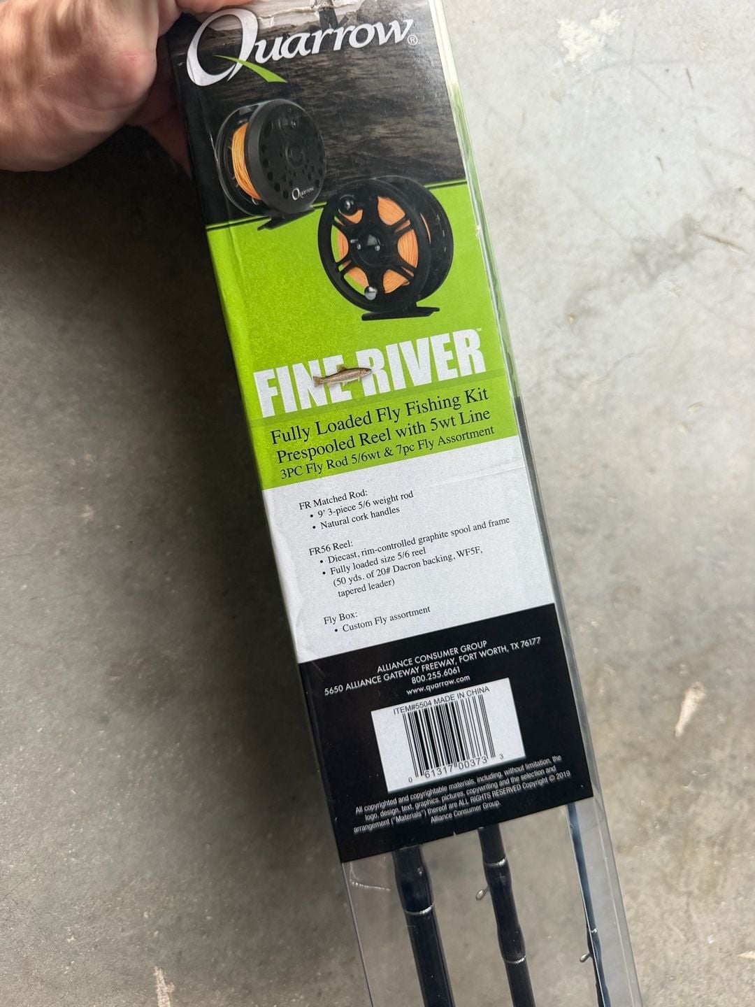 Brand New Quarrow Fine River Fully Loaded Fly Fishing Kit FR56 5