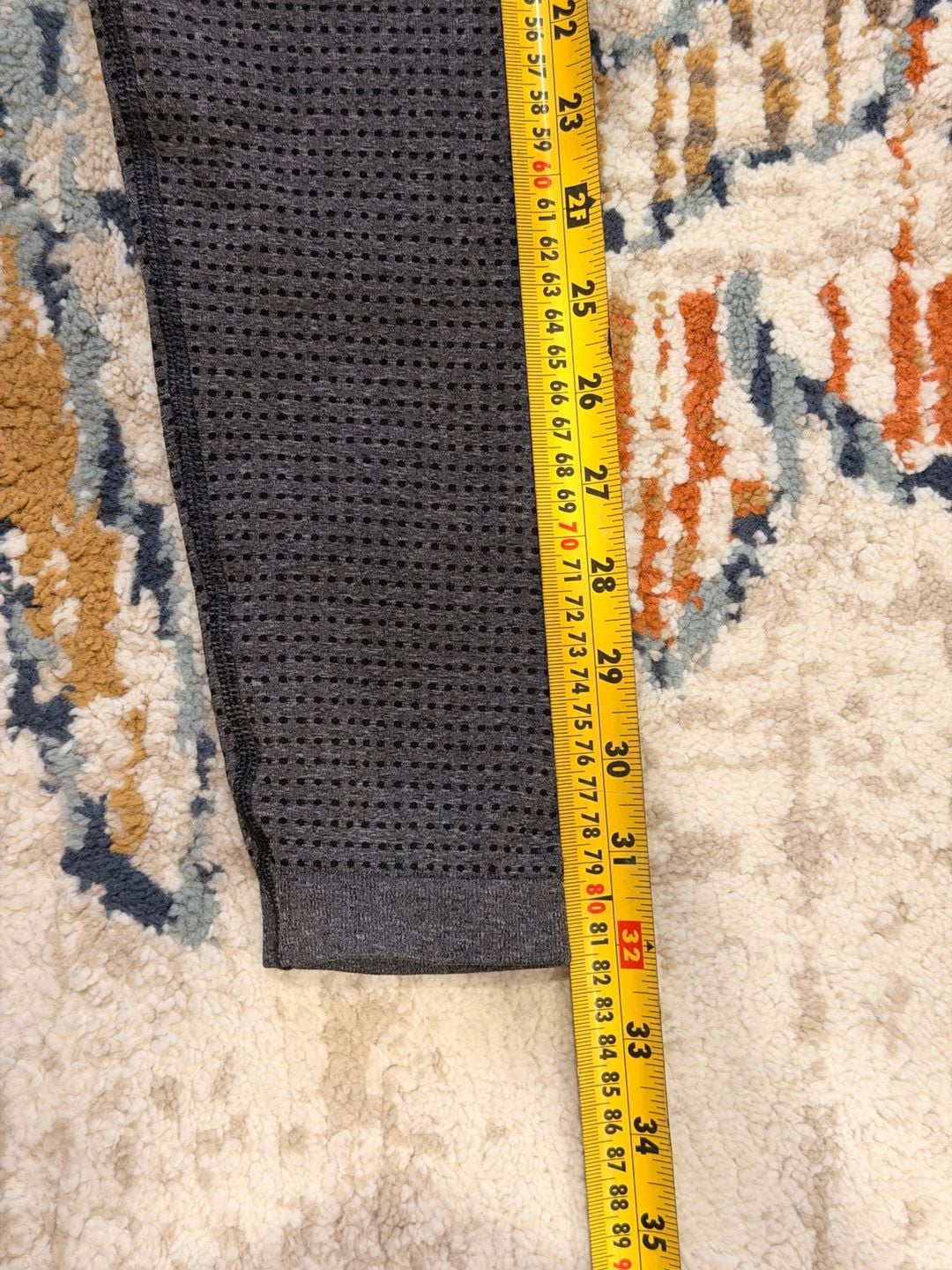 Gymshark Vital Seamless 2.0 Leggings Size M Charcoal Grey Marl 6