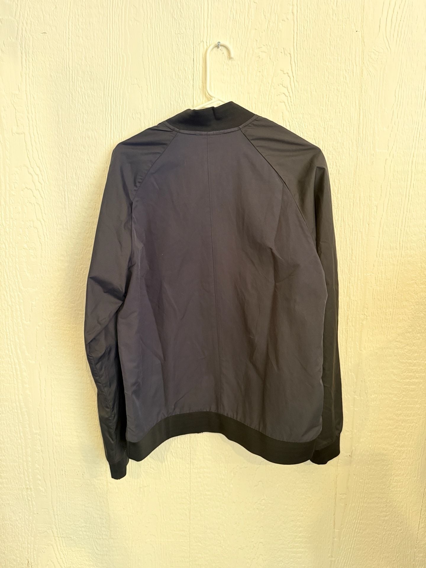 Nike Bomber Jacket Size L Black Woven Full Zip 4