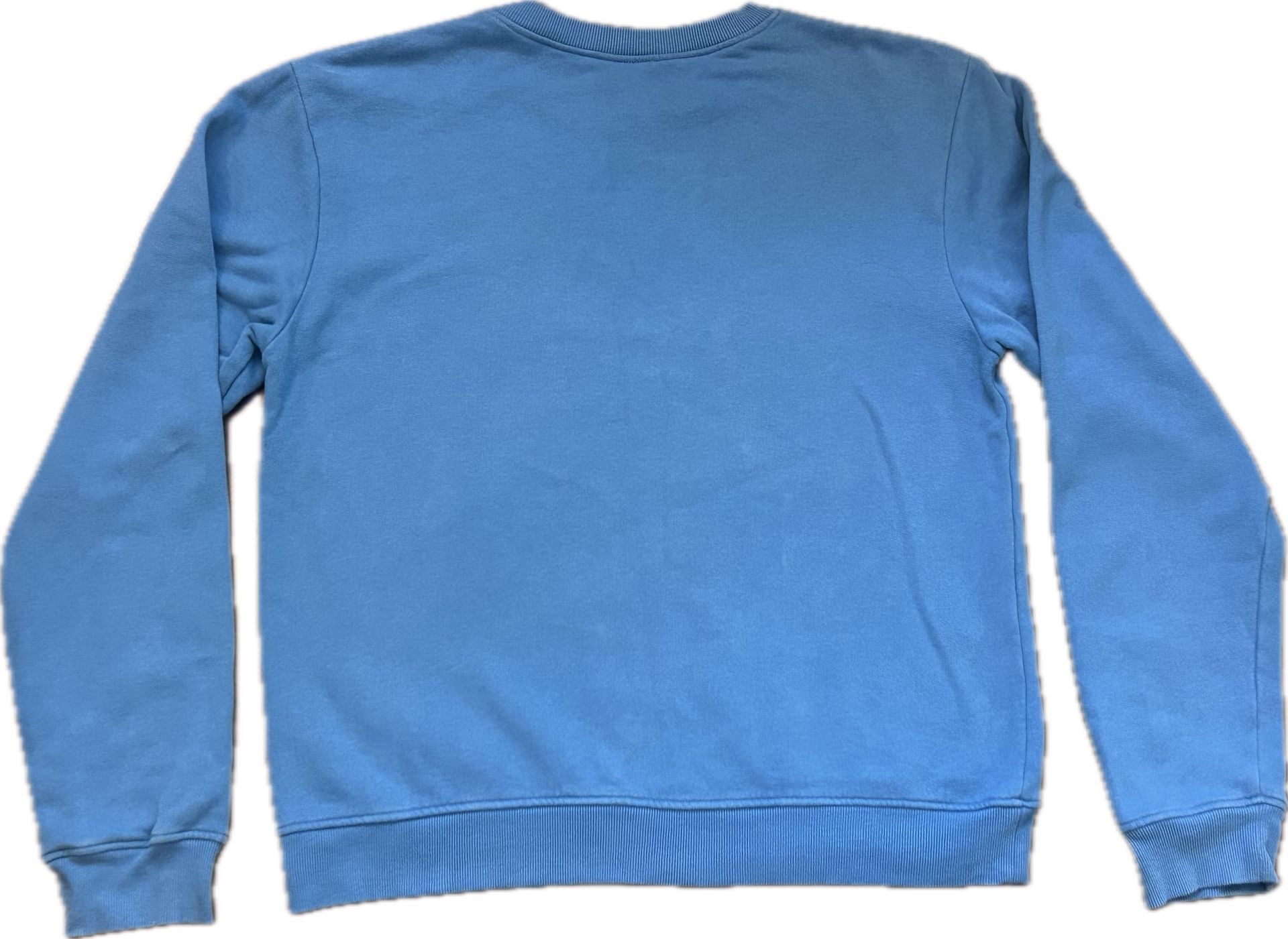 KULE Orange Graphic Sweatshirt Size XS Blue Pullover 12