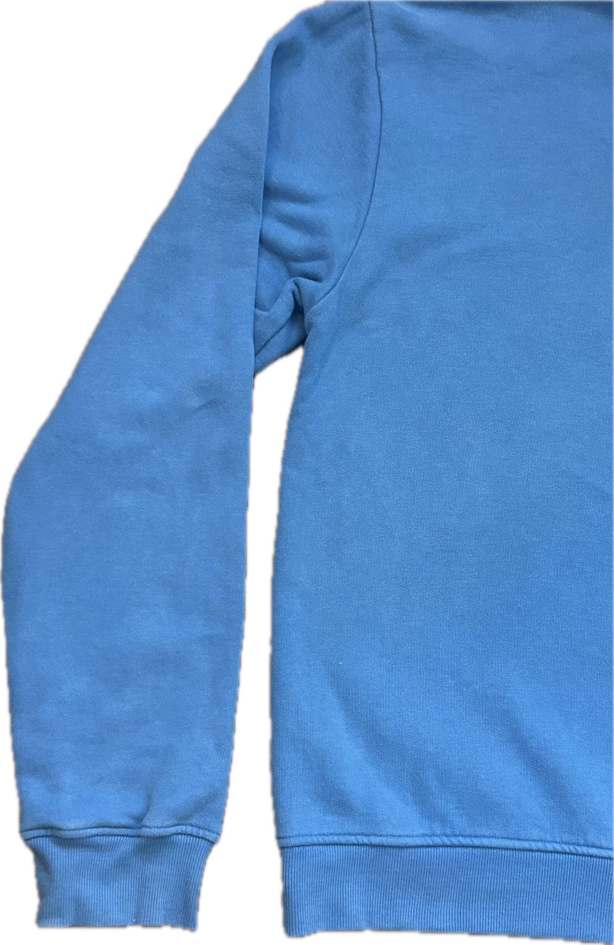 KULE Orange Graphic Sweatshirt Size XS Blue Pullover 14