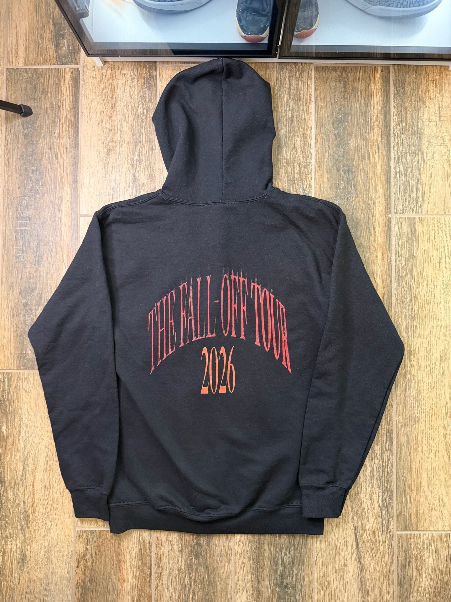 J Cole The Fall Off Tour 2026 Staff Zip Up Hoodie Size S 3