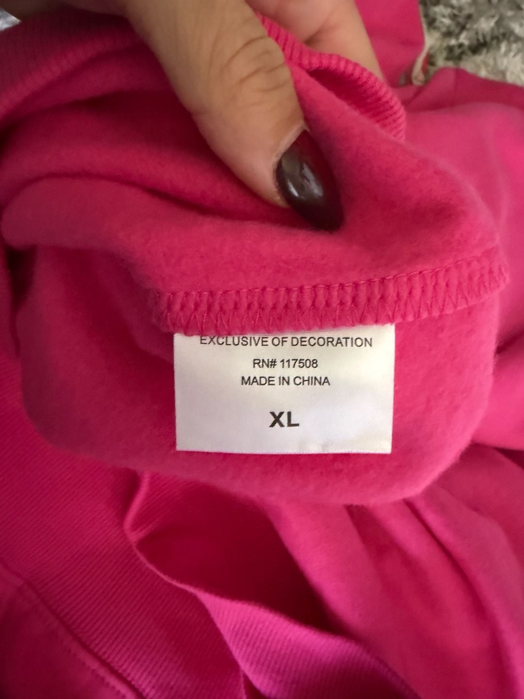 Disney 100 Princess Sweatshirt Size XL Pink Happily Ever After 2