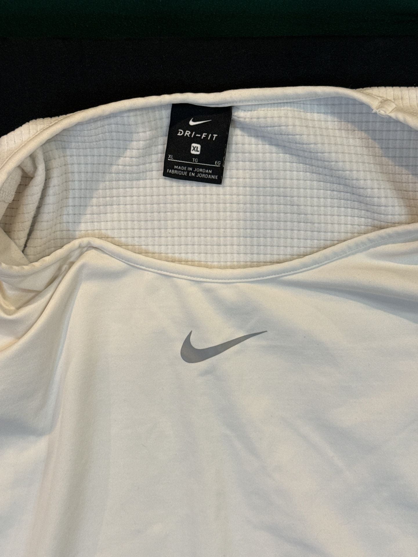 Nike Dri-FIT Long Sleeve Top Size XL White 3