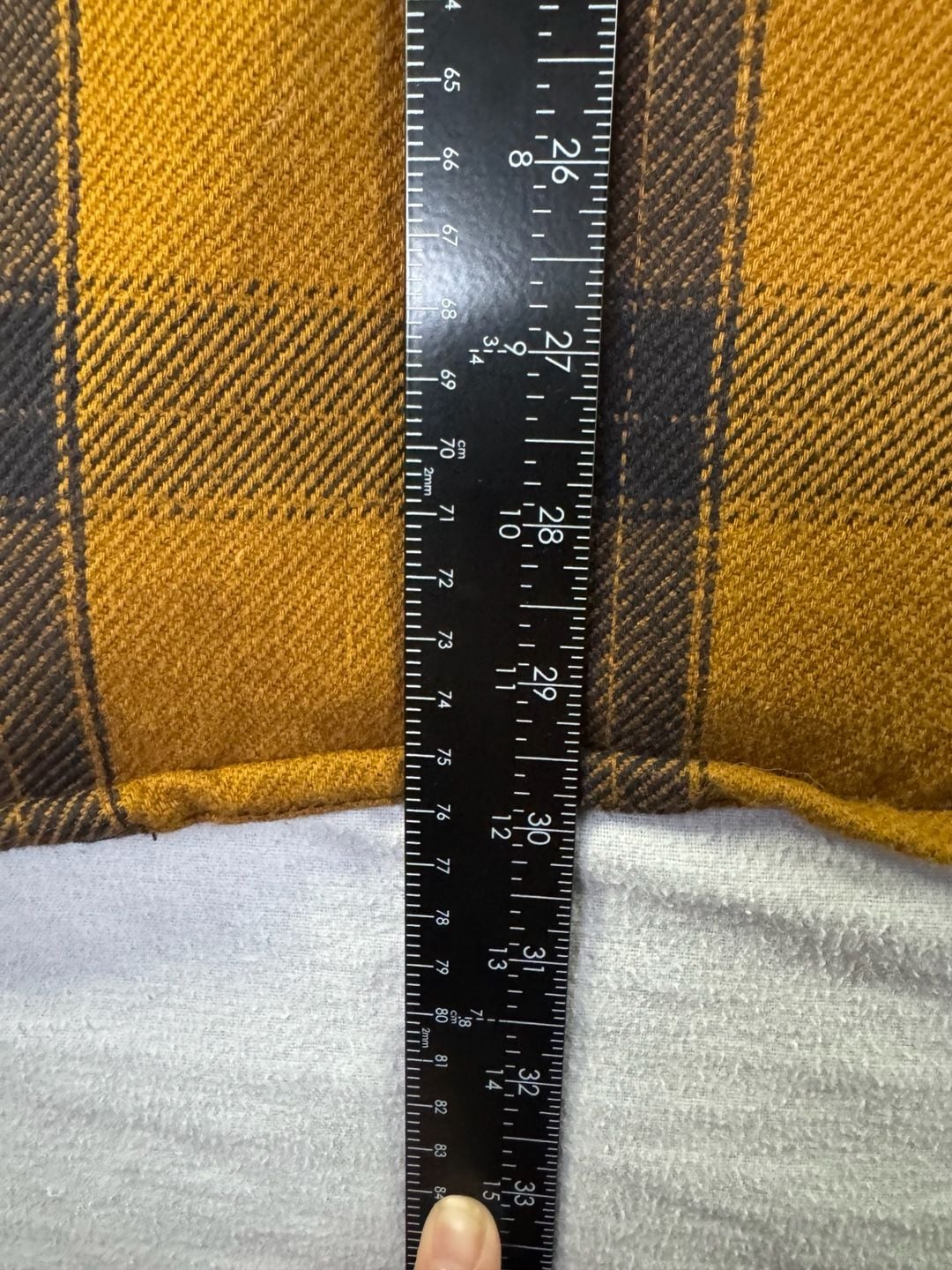 Carhartt Plaid Flannel Shirt Size XXL Loose Fit Brown 9