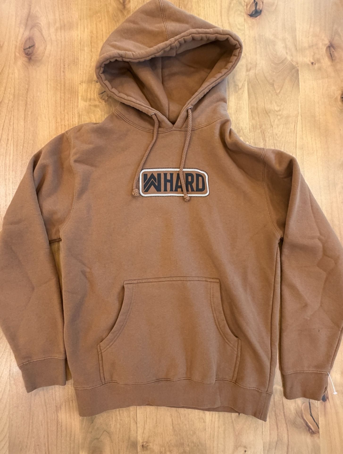WHARD Brown Graphic Hoodie Sweatshirt 2