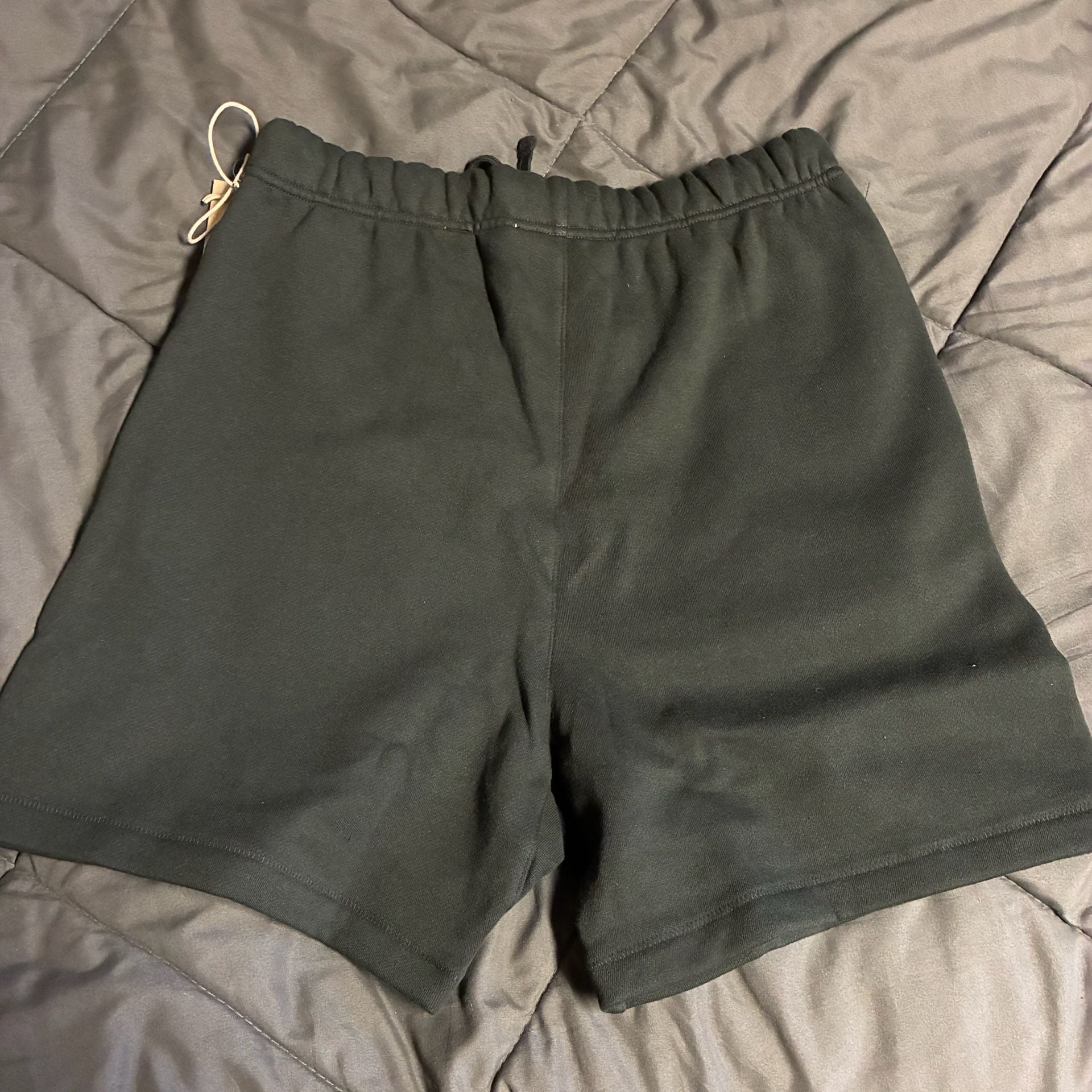 Essentials Fear of God Fleece Shorts SML Size Black Pacsun 7