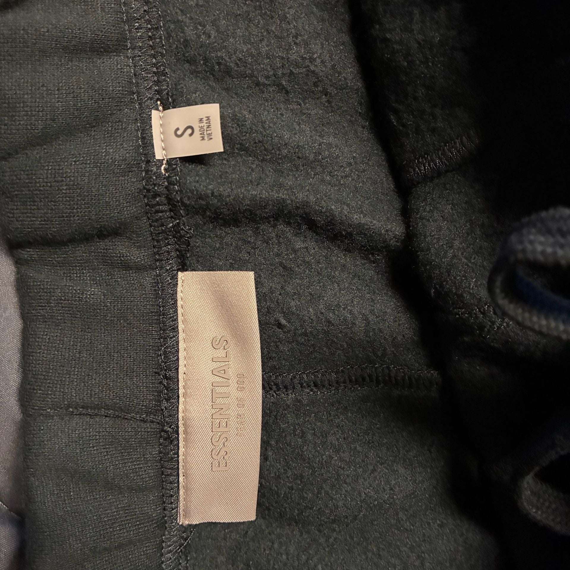 Essentials Fear of God Fleece Shorts SML Size Black Pacsun 8