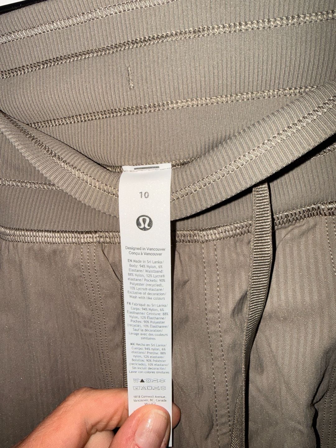 Lululemon Dance Studio Mid-Rise Pant Size 10 Nomad 4