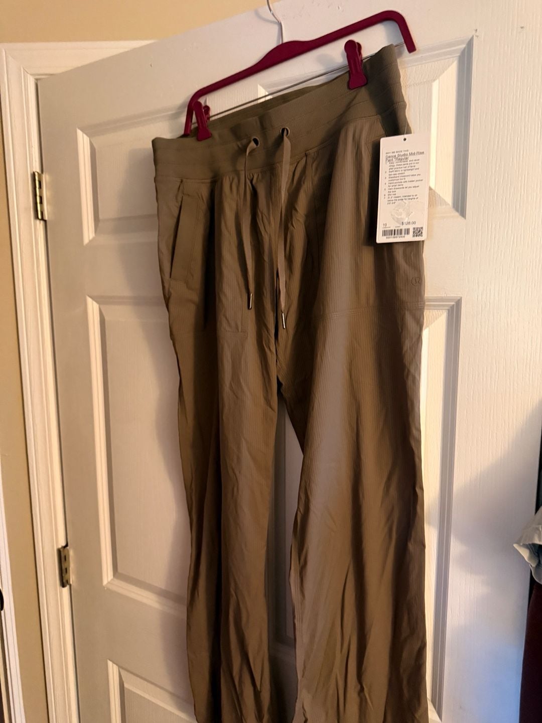 Lululemon Dance Studio Mid-Rise Pant Size 10 Nomad 5