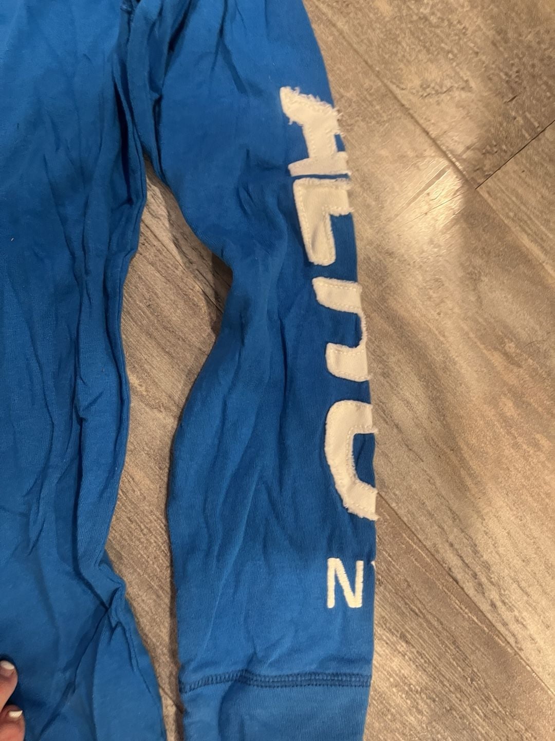 Aeropostale A87 Long Sleeve T-Shirt Size M Blue 4