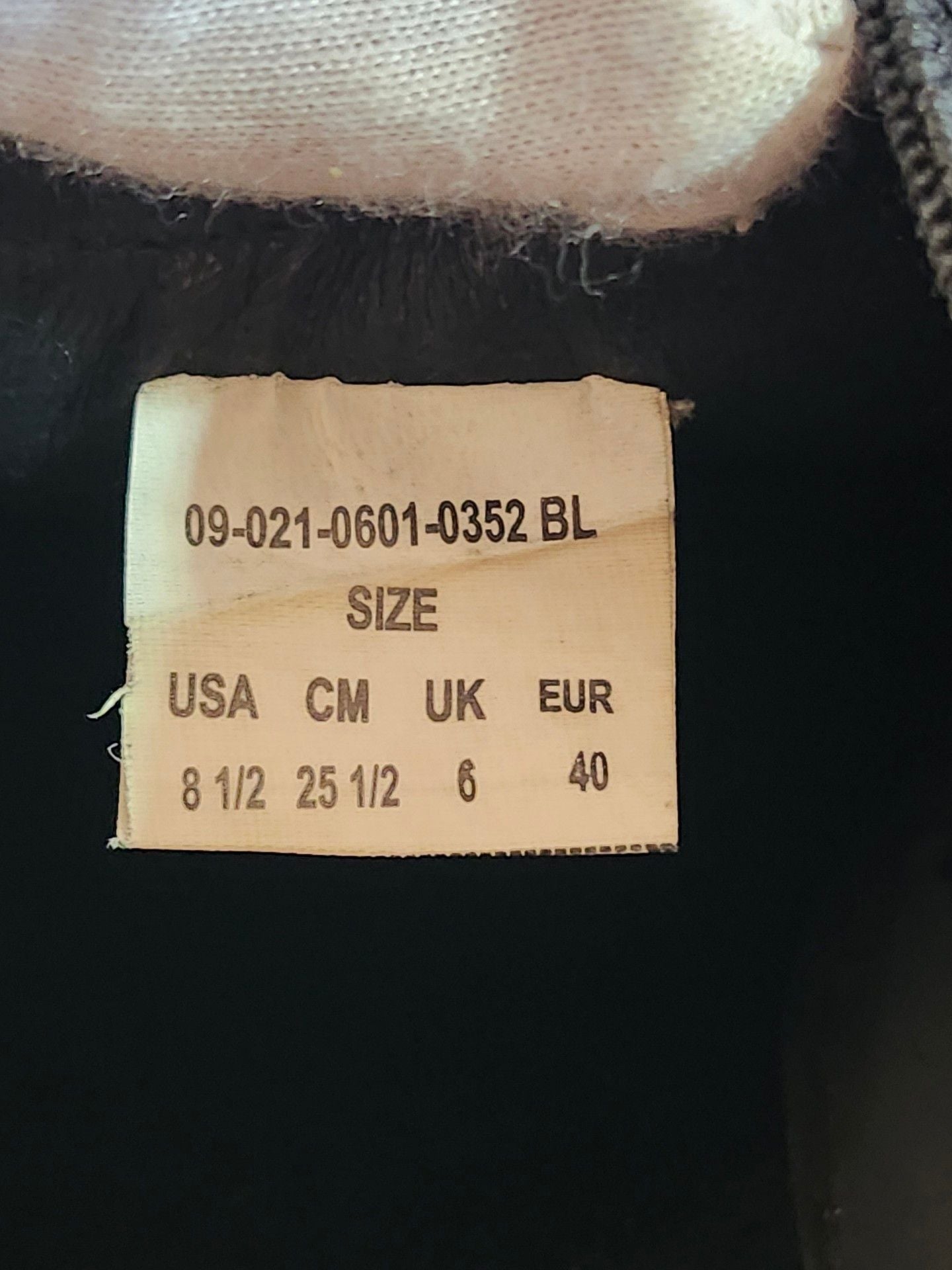 Roper Black Ostrich Leather Slip On Shoes Size 8.5 M 5