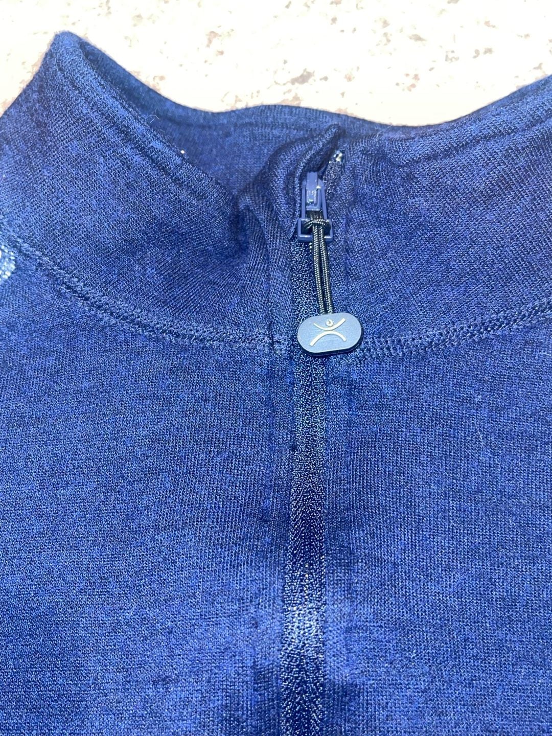Terramar Woolskins Merino Wool Quarter Zip Base Layer Nordic Ski Top S Petite 9