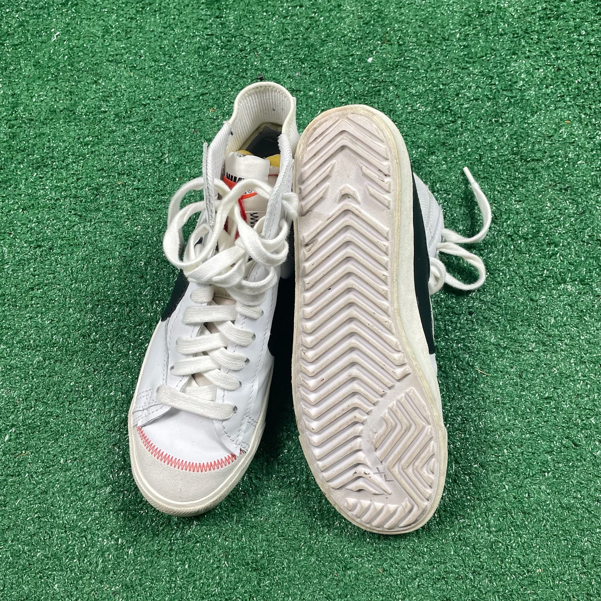 Nike Blazer Mid '77 Jumbo Size 12 White Black 6