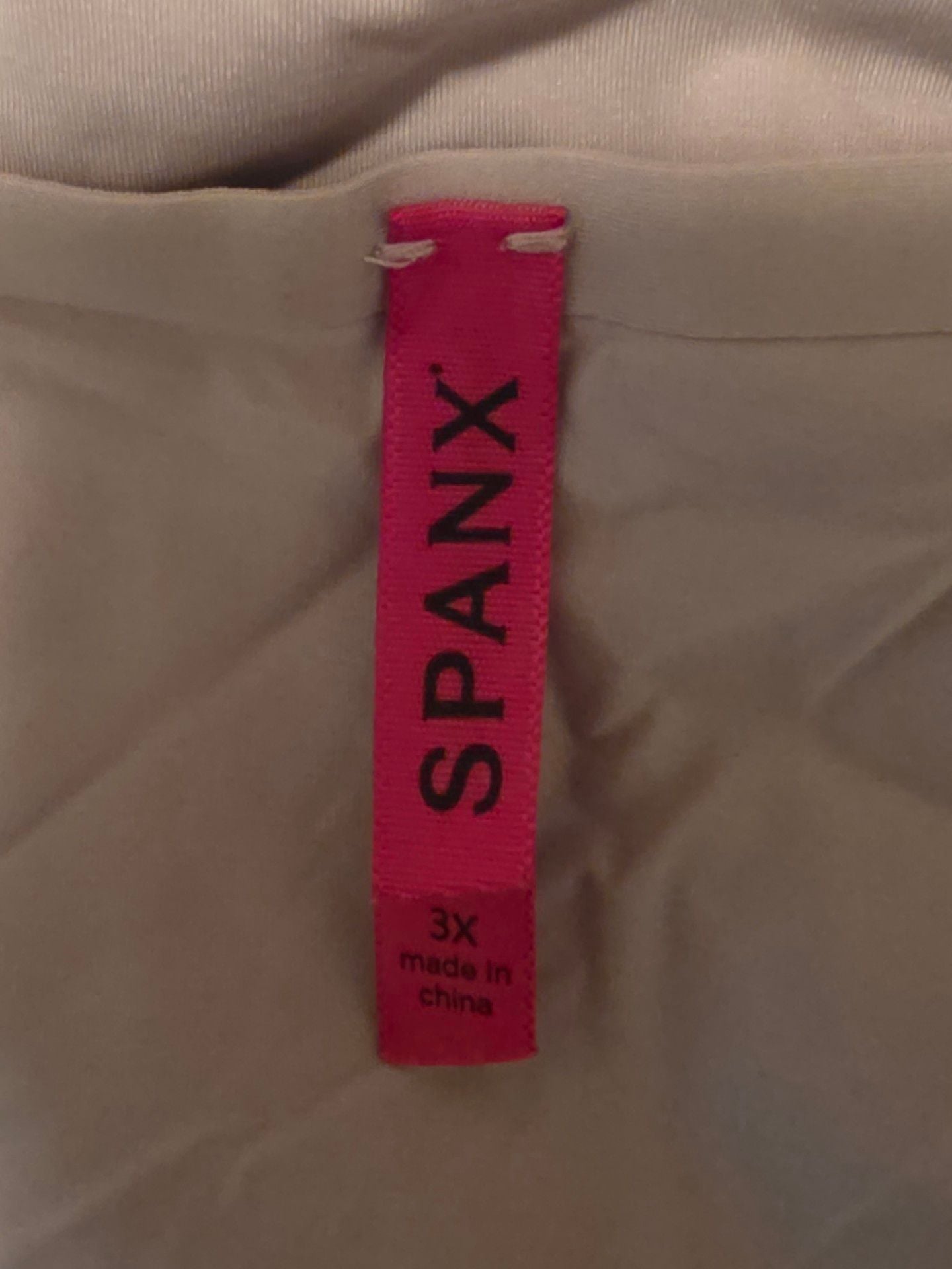 NWOT Spanx Tank Top Size 3X Nude Seamless Shaping Cami Thin-Stincts 3
