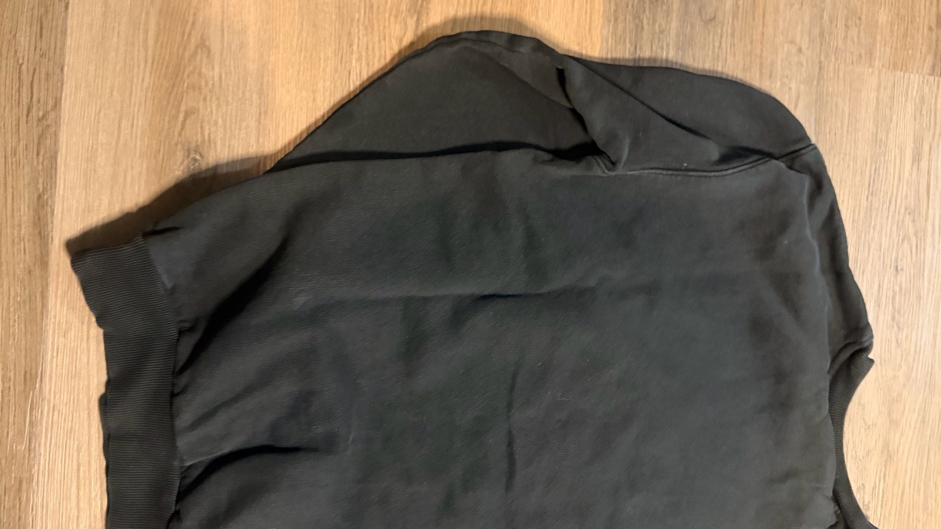 Smiley face Graphic Sweatshirt Black Square Graphic 5