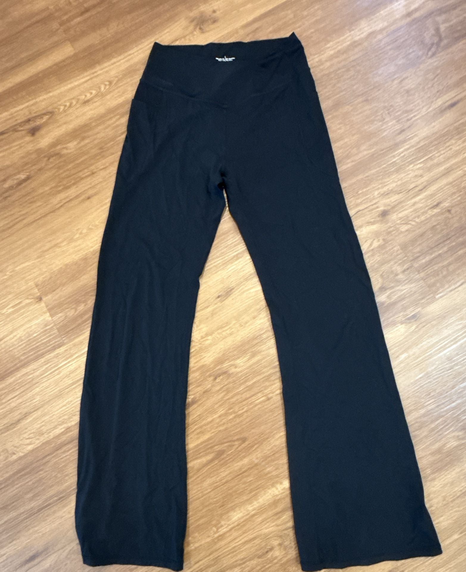 Lululemon Groove Pant Size L Black High Rise Flare Yoga Pants 2