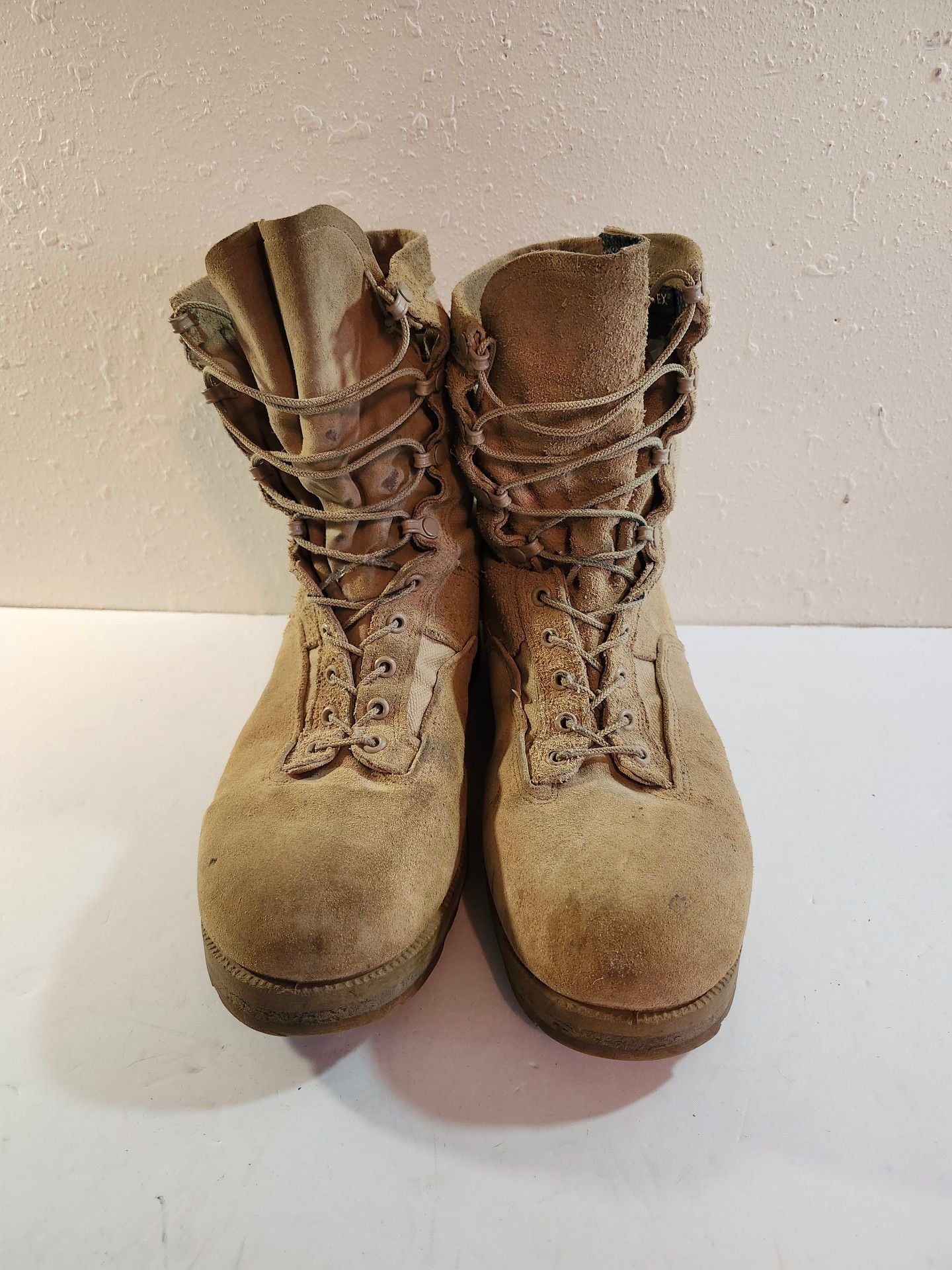 Belleville US Army Combat Boots Coyote Brown Leather Size 9 R 2