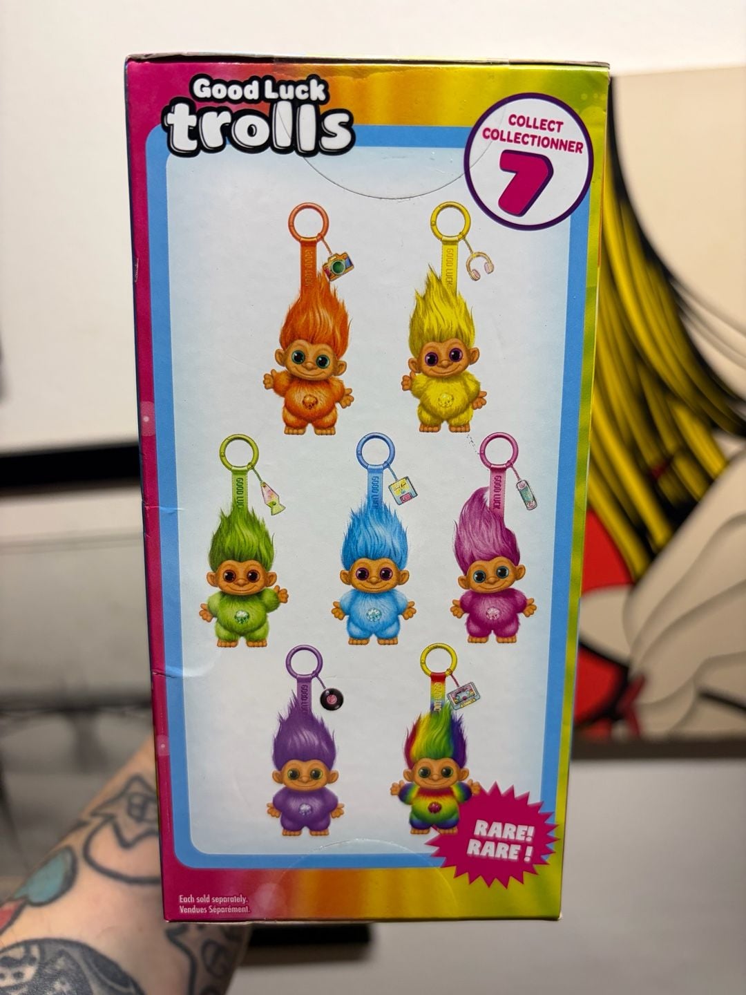 Good Luck Trolls Lucky Rainbow Vinyl Plush Mystery Box 2