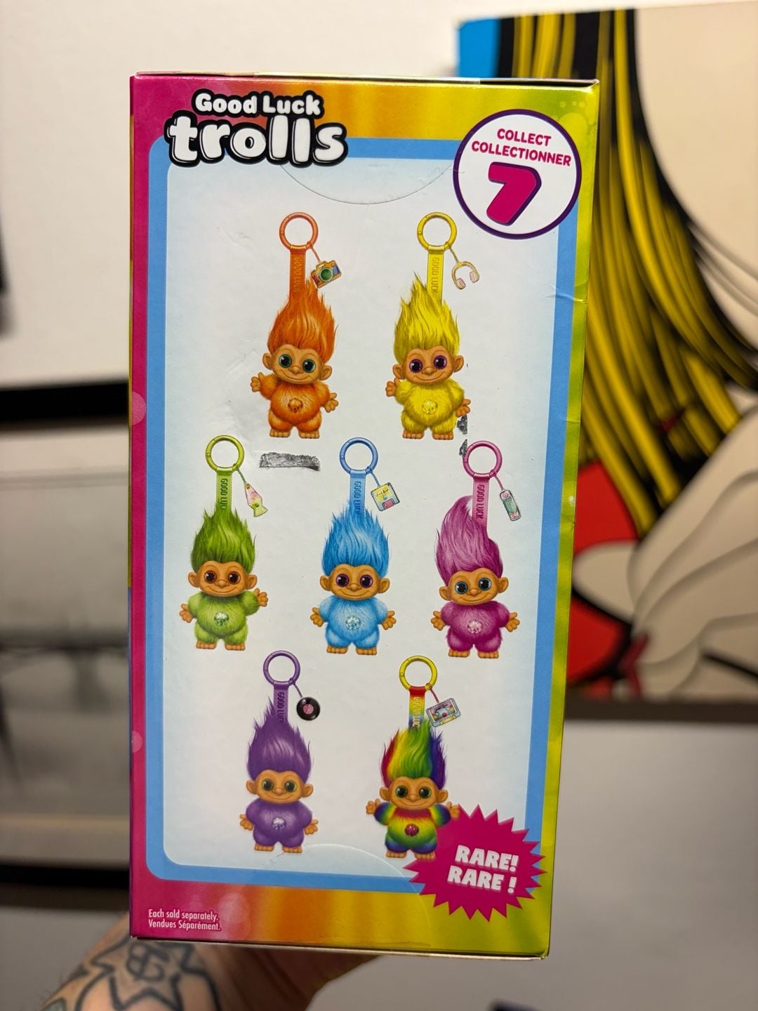 Good Luck Trolls Lucky Rainbow Vinyl Plush Mystery Box 4