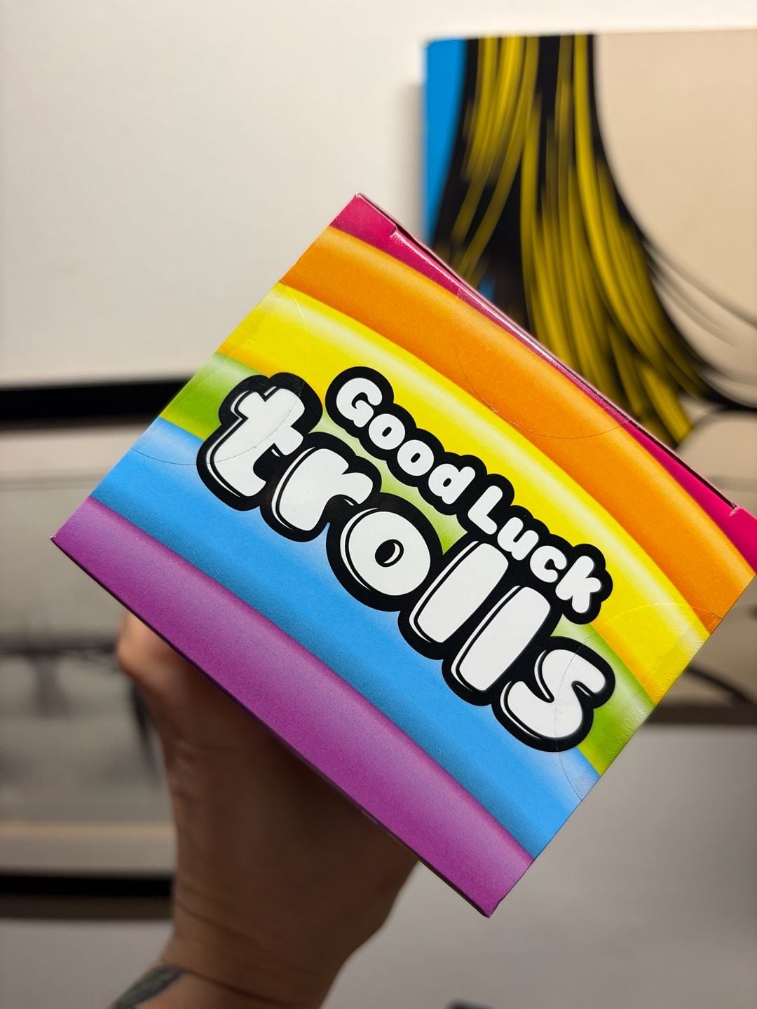 Good Luck Trolls Lucky Rainbow Vinyl Plush Mystery Box 5