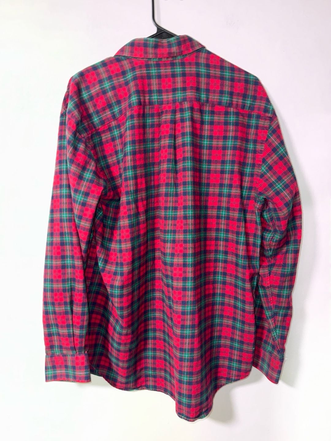 Vineyard Vines Tucker Shirt Size M Red Plaid Flannel 3