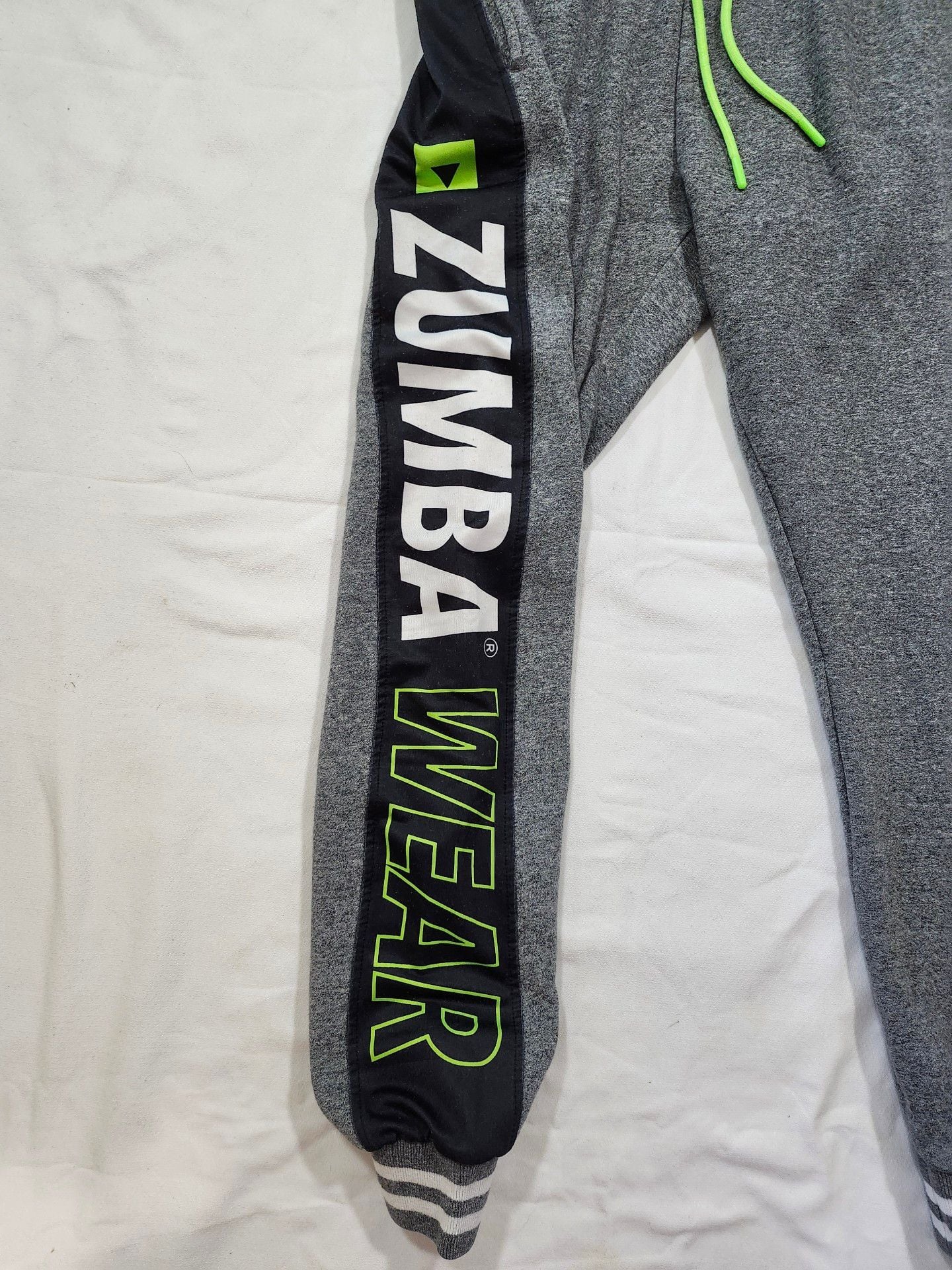 Zumba Sweatpants Gray Joggers 3