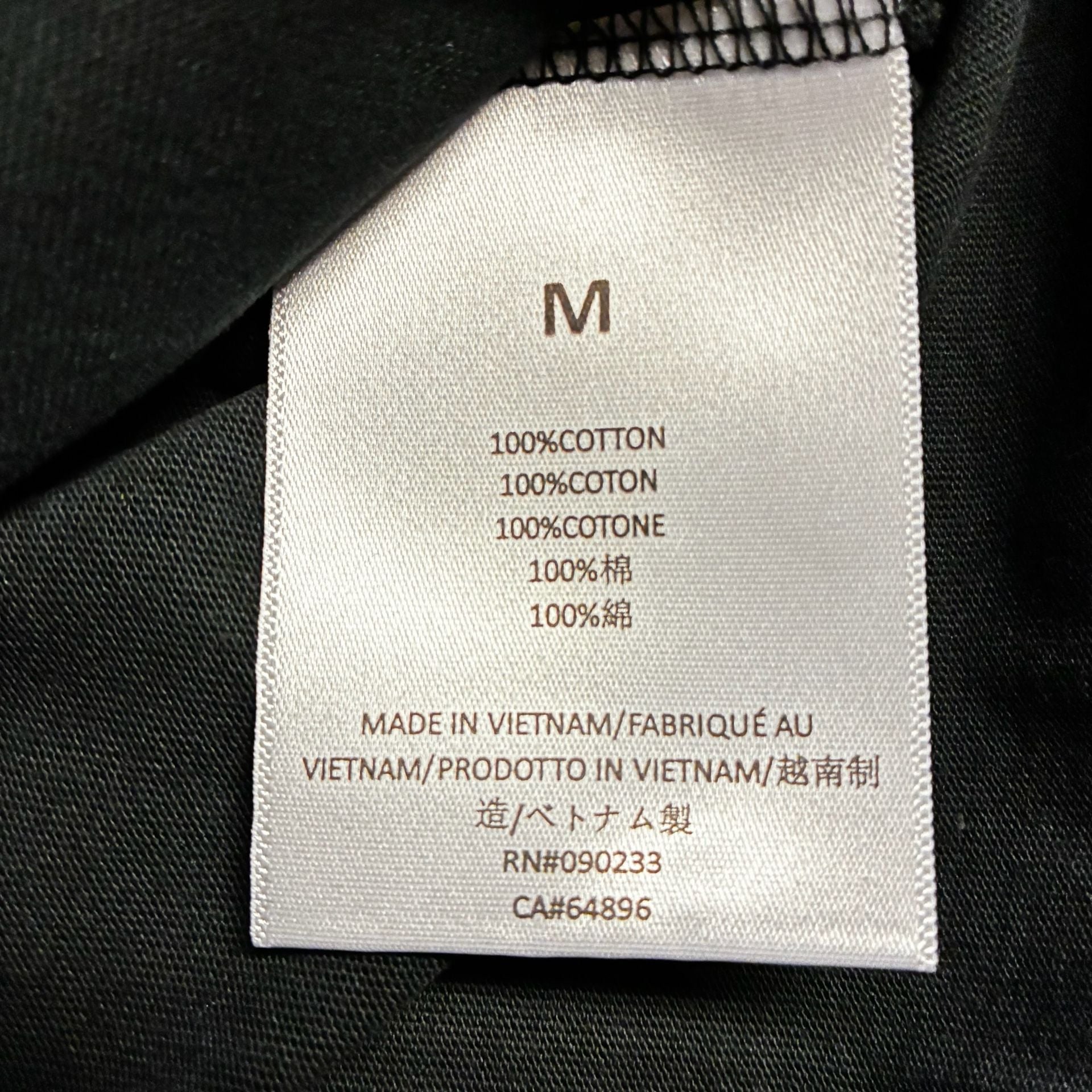 Fear of God Essentials T-Shirt Size M Stretch Lim Black 7
