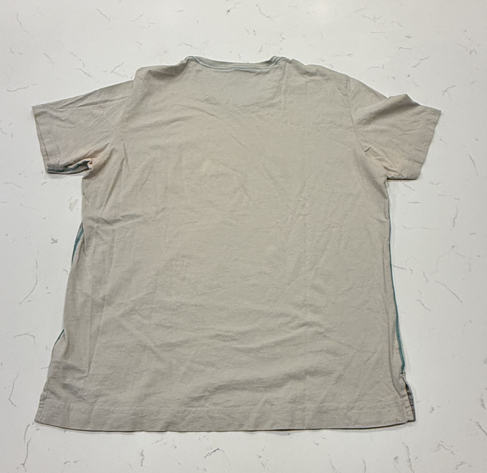Robert Graham V-Neck T-Shirt Size XL Gray Surfer Graphic 7