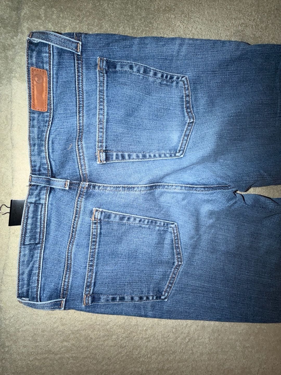 AG Adriano Goldschmied Isabelle Jeans Size 30R Straight Crop 9