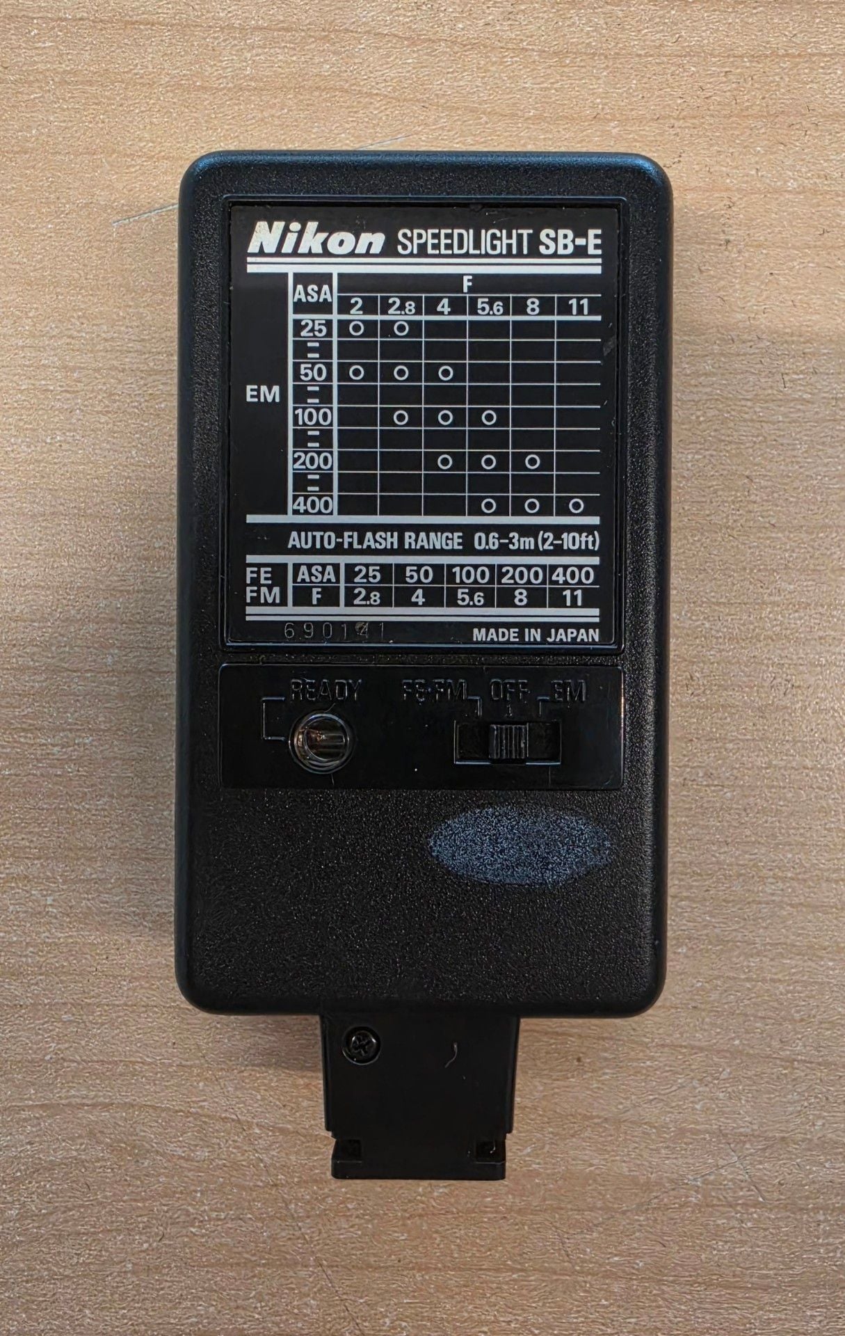 Nikon Speedlight SB-E Camera Flash Unit Not Tested 511 2