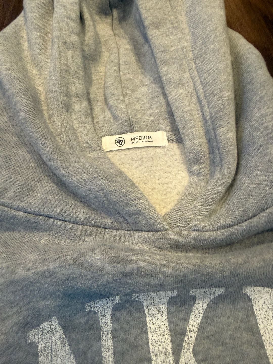 '47 Brand New York Yankees Hoodie Size Medium Grey 8