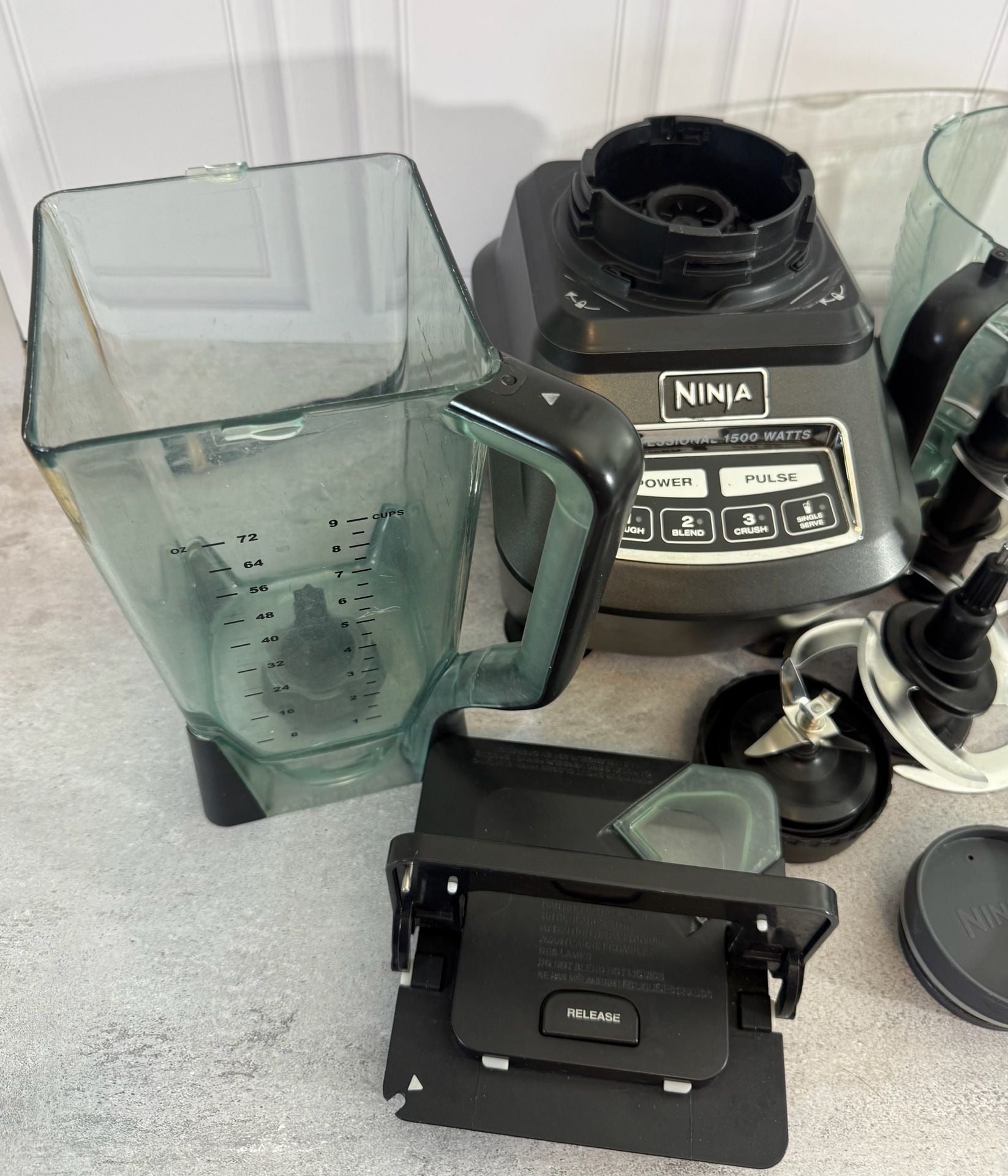 Ninja Professional 1500 Watts Blender System With Accessories 7