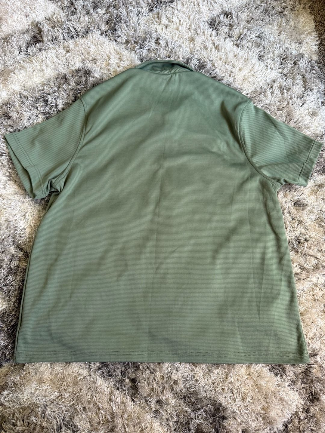 Reebok Golf Polo Shirt Size 3XL Green Athletic Short Sleeve 4