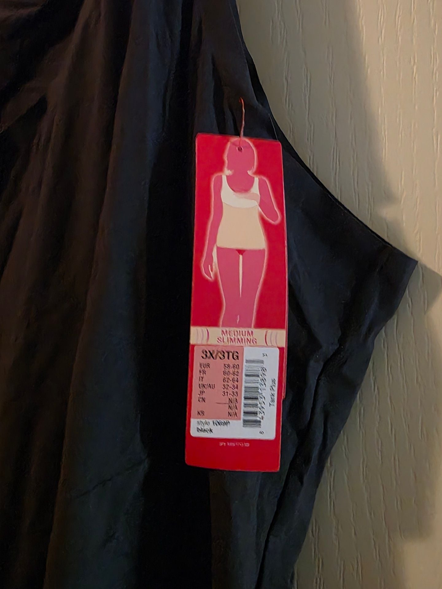 NWT Spanx Thin-Stincts Tank Top Size 3X Black Medium Slimming Cami $62 3