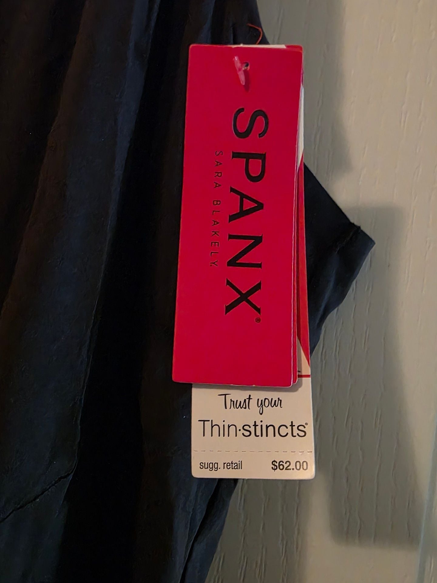 NWT Spanx Thin-Stincts Tank Top Size 3X Black Medium Slimming Cami $62 4