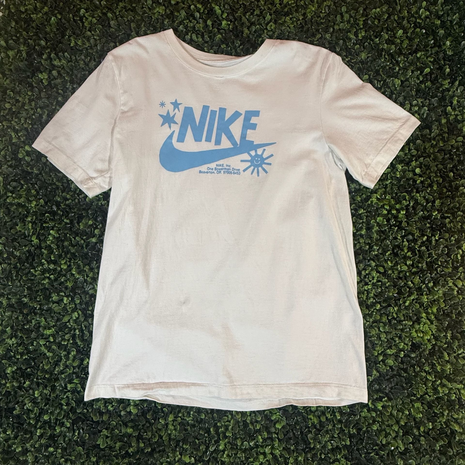 Nike Graphic T-Shirt White Blue 2