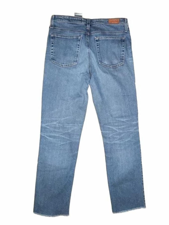 AG Adriano Goldschmied Isabelle Jeans Size 30R Straight Crop 8