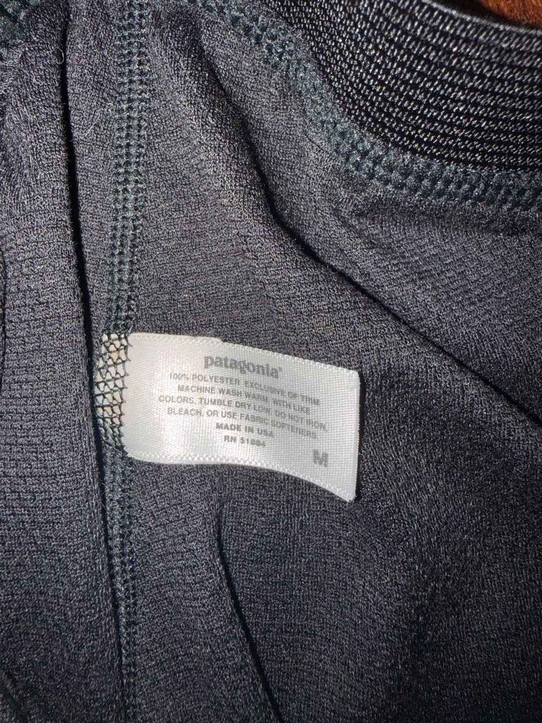 Patagonia Capilene Base Layer Leggings Size M Black Thermal Pants 4
